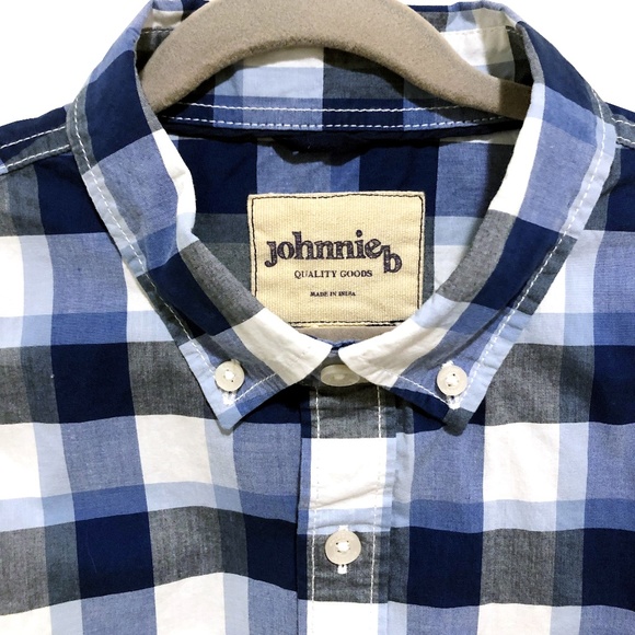 BODEN *NEW* Boys {Laundered Shirt} Grey/Blue 16Y - Picture 2 of 4